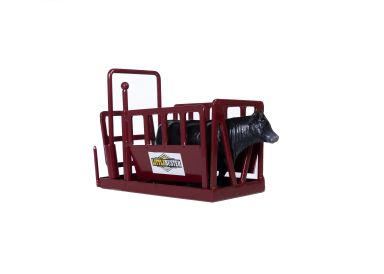 Cattle Squeeze Chute Red