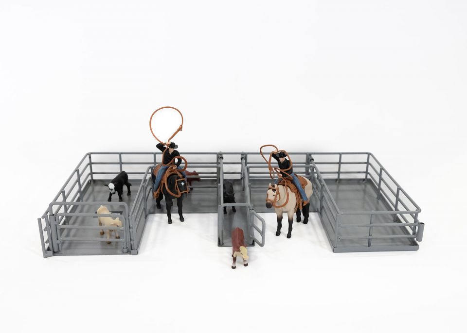 Mustang Little Looper Ropin' Kit | Complete Toy Rodeo Set for Outdoor  Games, Roping and Horseback Riding Training