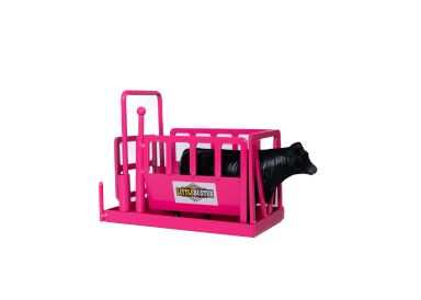 Cattle Squeeze Chute Pink